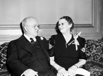 Mr. and Mrs. Willian Monnig, celebrating their golden wedding anniversary
