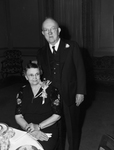 Mr. and Mrs. Willian Monnig, celebrating their golden wedding anniversary