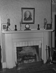 Fireplace in the home of Sam Rayburn
