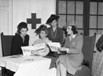 Leaders in the women's division of the Red Cross war fund drive