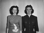 Miss Mary Ann Harmon (left) and Miss Ima Dene Harrison