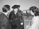Mrs. Eleanor Roosevelt visiting Fort Worth