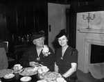Mrs. Grace Newlin Sloan (left) and Mrs. Ellen Jan Lindsay