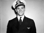 Virgil A. Erwin Junior, 22, Naval Aviator in uniform