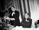 Democrats attending the President George Washingon Birthday dinner at the Hotel Texas