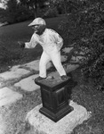 Painted lawn jockey