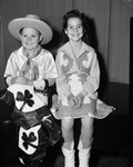 Alice Carlson Elementary School students in cowboy regalia