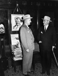 Left to right, Hugh Gibson and Amon Carter