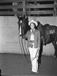 Fern Sawyer with her horse