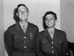 First Lieutenant Frank K. Prevost and First Lieutenant Cecil C. Hellena