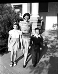 Mrs. Rex B. West and children, Blanche Elizabeth West and Rex B. West Junior of Denver, Colorado