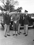Army Day Maneuvers: Major General John C. Persons, Colonel T. B. Birdsong, Lieutenant Colonel George W. McCrory and Major W. K. Miller