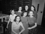 New members of Iota Sigma Gamma, January 1940