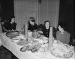 Miss Betty Patton, Mrs. J. Lee Johnson Jr., Miss Frances Ann Fulwiler, and Mrs. Paul A. McDermott