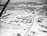 Air view showing Casa Manana and the Frontier Fiesta grounds