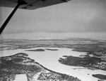 Air view of the boat club at Eagle Mountain Lake by Paul McAllister