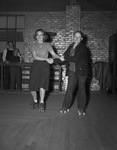 Skating party of Beverly Montague and Dick Dunbar