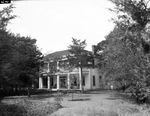 Exterior shot of the Roger Q. Mills home at Corsicana, Texas