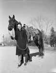 Sydna Yokley and her horse, Cinnamon