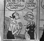Popeye and Olive Oyl