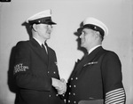 Chief Commissary Steward E. C. Hayes, and Chief Quartermaster Pink L. Murphy