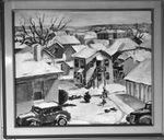 "Snow Scene," by Melvin Wood