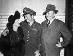 Captain Charles C. Johnson III and parents