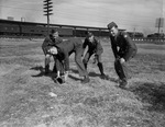 Soldiers Playing Football