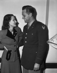 Lieutenant William Holden and Brenda Marshall