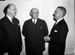 Ned Dearbon, Frank Fillingim and Colonel John Stilwell