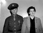 Technical Sergeant and Mrs. R. J. Blevins