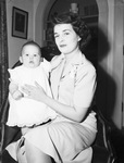 Mrs. J. E. McCarthy Junior and daughter, Mary Anne