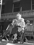 Mrs. Warren V. Galbreath at Armistice Day celebration