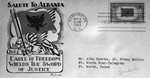 "Salute to Albania" cachet and First Day cover