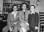 Mrs. James F. Foltz Junior and Jimmy, left, and Henry, of Memphis, Tennessee, formerly of Fort Worth