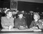 Mrs. Bennie L. Farner, Lieutenant Bess Stephenson, and Miss Betty Cavander.