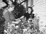 Mrs. R. L. Buster, Abilene Chief of Police. Mrs. Robert L. Buster and daughter, Jackie, 13