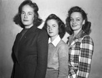 Misses Agnes Shaw, Mary Louise Fisk, Prairie du Chien, Wisconsin, and Miss Beata Shaw of Refugio