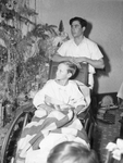 Lloyd Greene and Louis Rohlder at St. Joseph's Hospital