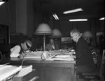 Star-Telegram editors at their desks by Dub McPhail