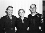 Mrs. E. B. Lewis With Sons
