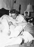 Mrs. Jack Dameron and her 10 days old daughter, Jo Ann.