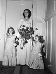 Mrs. William Fuller and Daughters, Betty and Marcia Fuller