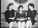 Military Wives: Mrs. Burke Brewster, Mrs. Fred L. Walker, and Mrs. W. G. Jennings