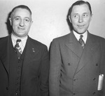 Golden Gloves. Timekeepers. Left to right, G. L. Ledingham and John Sullivan.