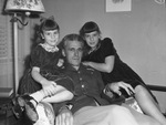 Lieutenant Colonel Herman G. Cox and his Daughters