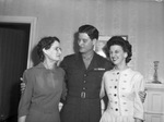 Mrs. Nellie Hawkins of Roxton, Marine Major Jack Hawkins and his wife