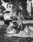 Mrs. R. B. Utley, son, with Mrs. Robert Lawren and infant son