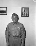 Sergeant Wayne L. Roles, Marine in Navy V-5 unit