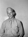Clifford King, former Star-Telegram sports writer, in U. S. Army uniform